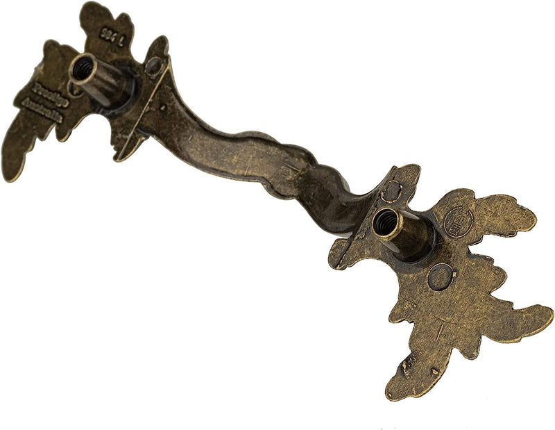 French Provincial Leaf Antique English Finished Drawer Pull | Centers: 3"