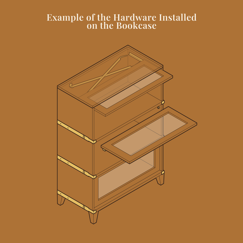 Equalizer for Barrister Lawyers Bookcase | 24" Long