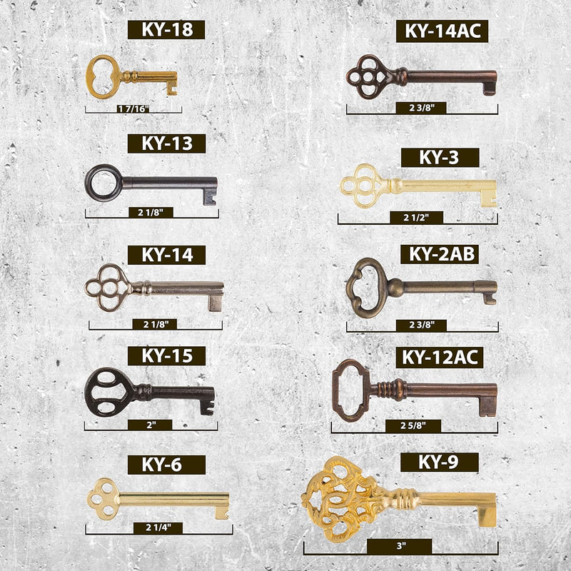 Reproduction Skeleton Key Set