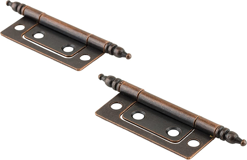 Antique Copper Non-Mortise Butt Hinge | Pack of 2