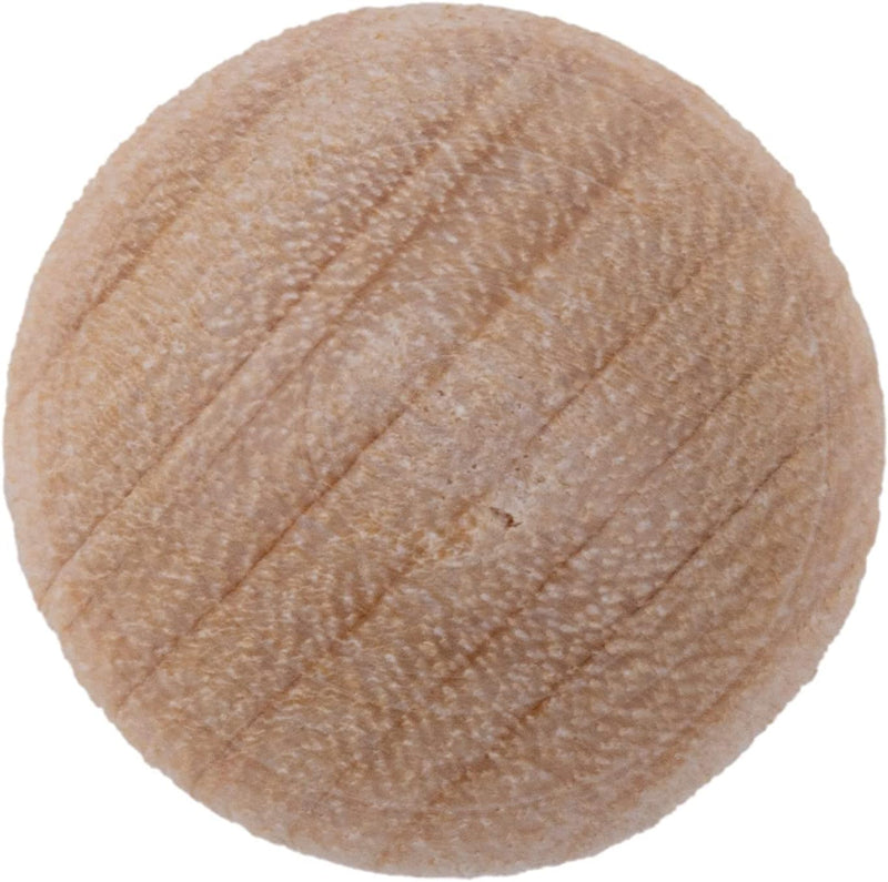 Mushroom Birch Screw Hole Button Plugs | 3/8" Diameter | Pack of 50 Approx. | Wood Turned End Grain Round Mushroom Head with Shoulders