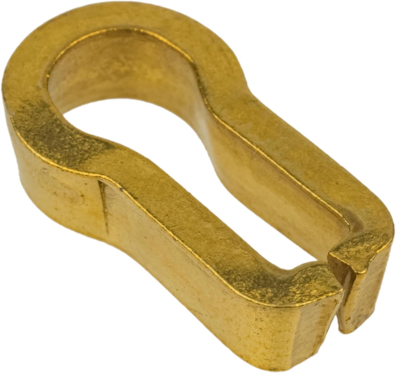Cast Brass Decorative Keyhole Insert | Keyhole Cover Escutcheon Plate for Cabinet Door, Dresser Drawers, Desk | Antique, Modern Furniture Hardware