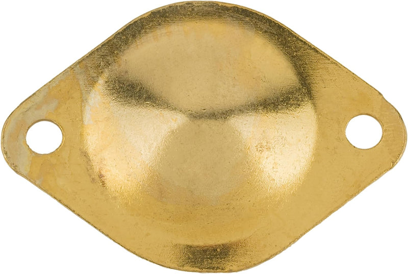 Brass Plated Stud or Glide for Trunk Bottom