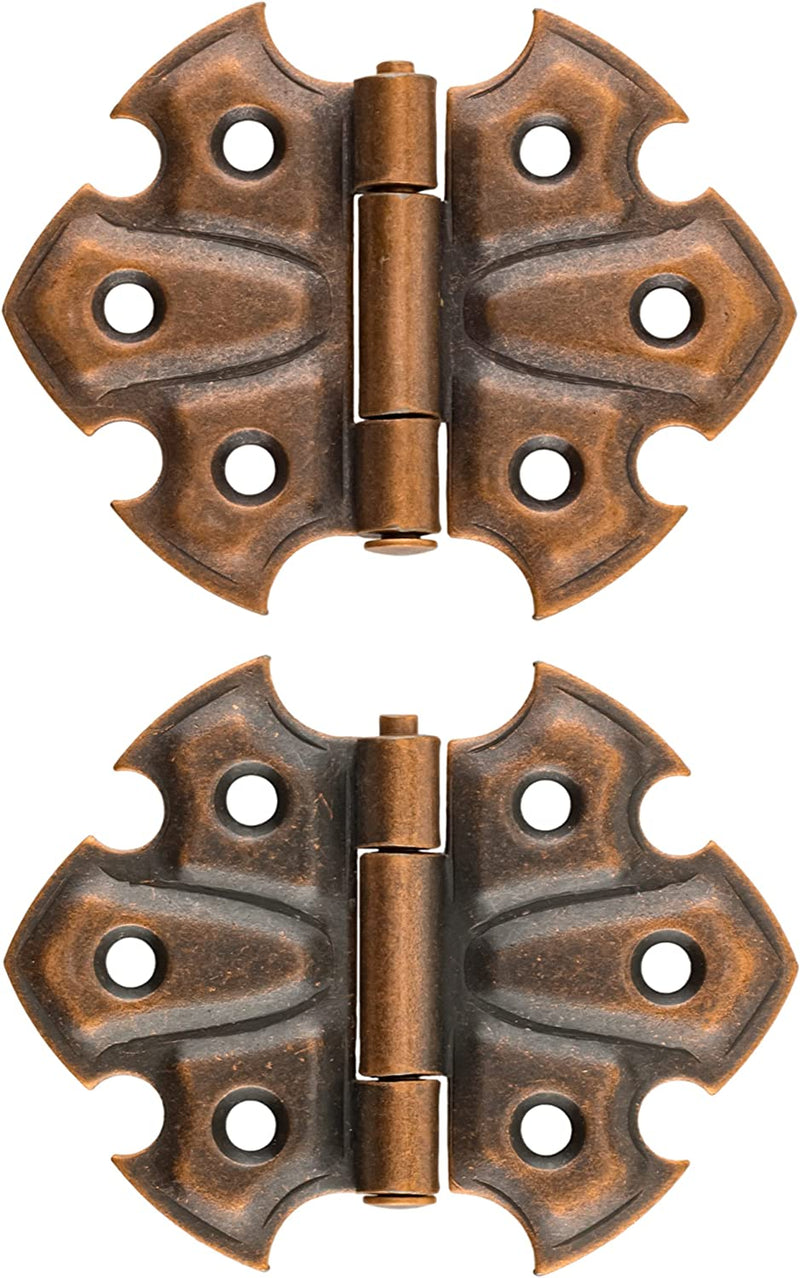 Antique Copper Butterfly Hinge | Pack of 2