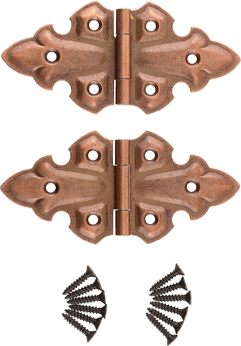 Antique Copper Butterfly Hinge | Pack of 2