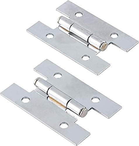 Not Polished Chrome "H" Type Hinge | 2-1/2" High x 1-5/8" Wide