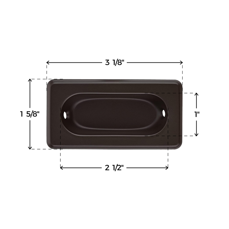 Oil Rubbed Bronze Window Recessed Sash Lift