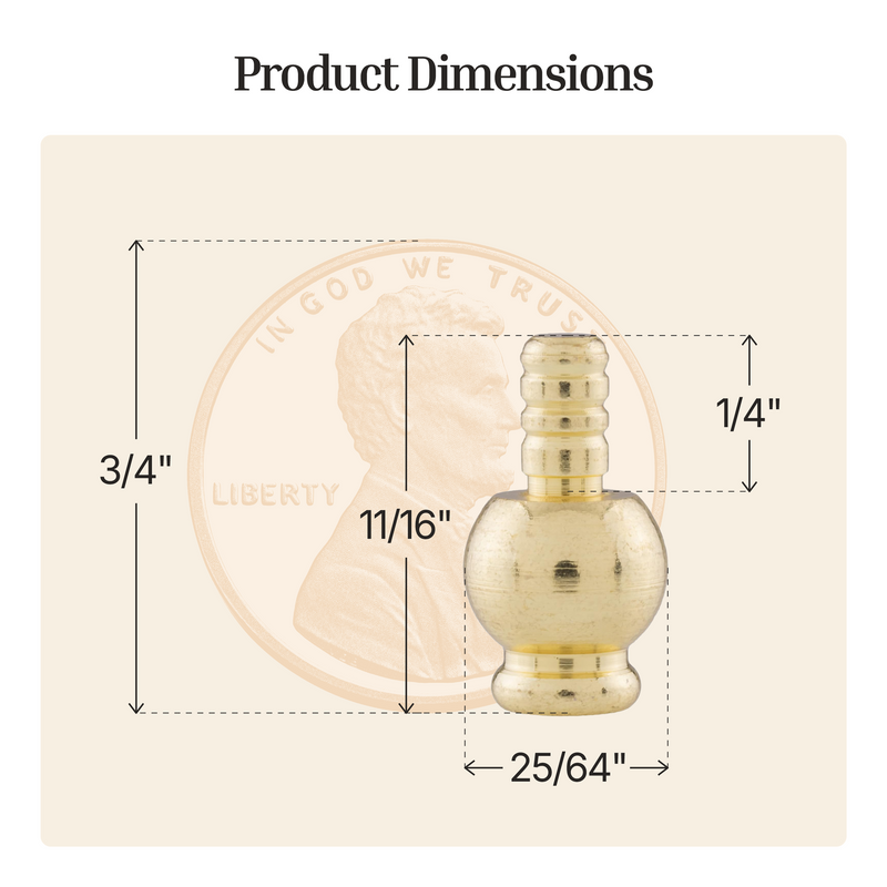 Small Solid Brass Jewelry Box Feet - Set of 4 – UNIQANTIQ HARDWARE SUPPLY