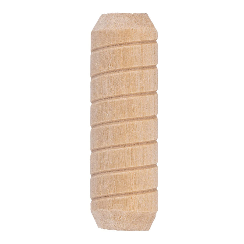 Spiral Grooved Hardwood Dowel Pins & Plugs | 5/8" X 2" | Pack of 50 Approx.