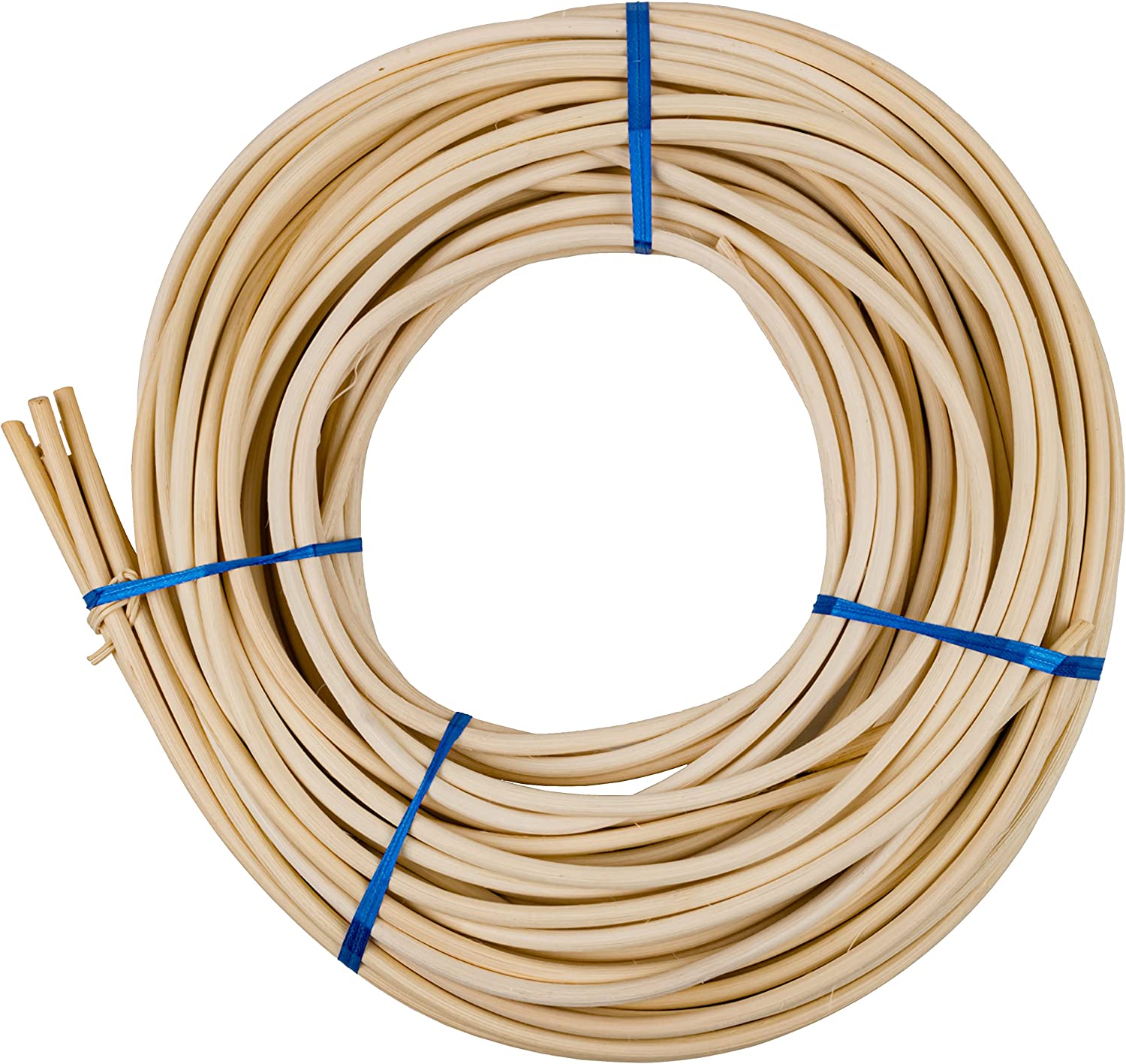 #10 Round Reed 6.5 mm - 1 Pound Coil - Rattan Reed for Basket Weaving ...