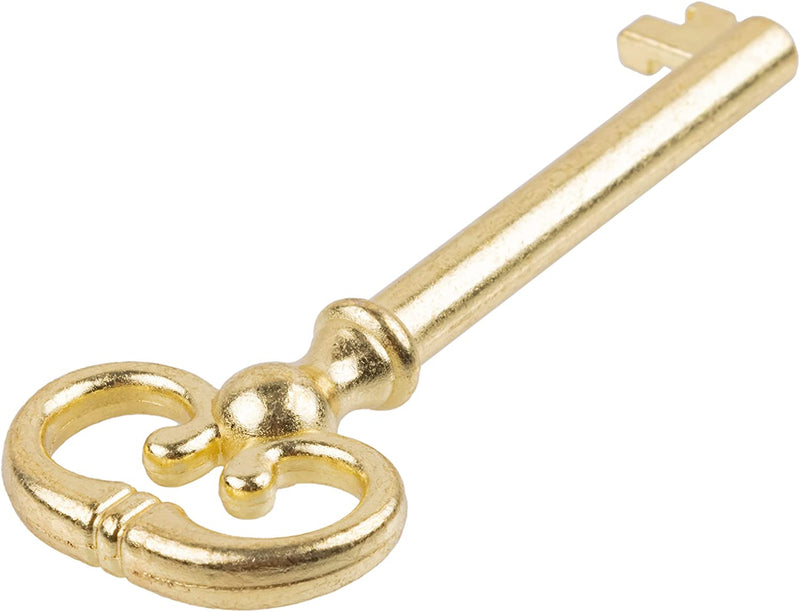Victorian Furniture Brass Plated Skeleton Key