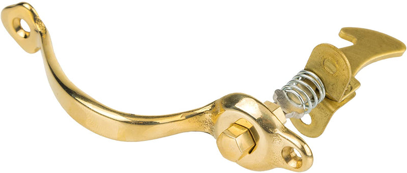 Solid Brass Drawer Door Pull with Push Button Latch