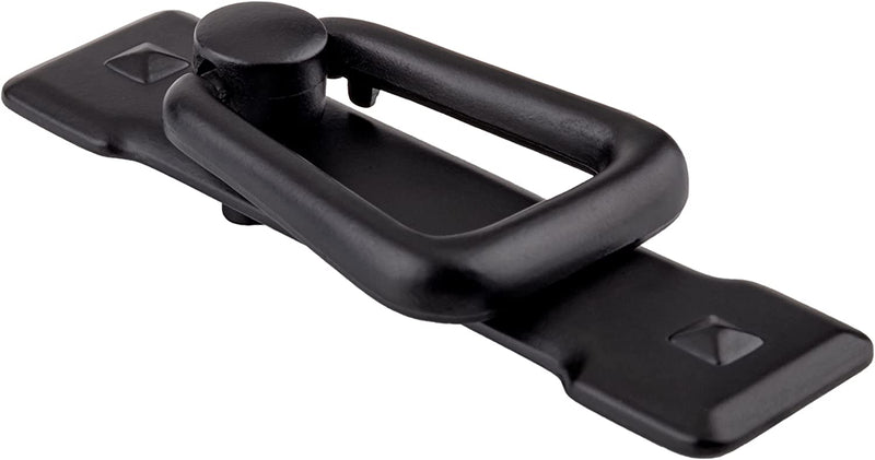 Small Vertical Mission Black Drawer Bail Pull | Centers: 2-1/4"