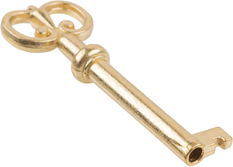 Сonspicuous Brass Plated Skeleton Key