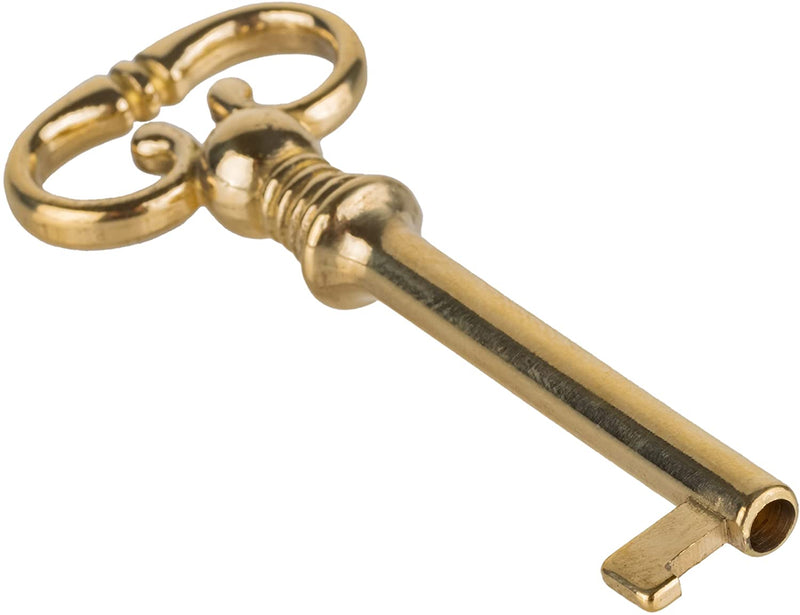 Replacement Solid Brass Skeleton Key