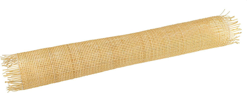Fine Radio Net Square Mesh 6×6 Pre-Woven Cane or Cane Webbing | 18" Wide | Sold by The Running Foot