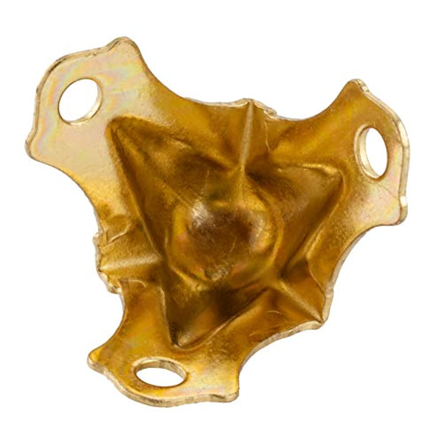 thumbnail image 2 of Steel Corner Guards For Boxes Antique Brass (Set Of 4) - 1.25 2 of 14