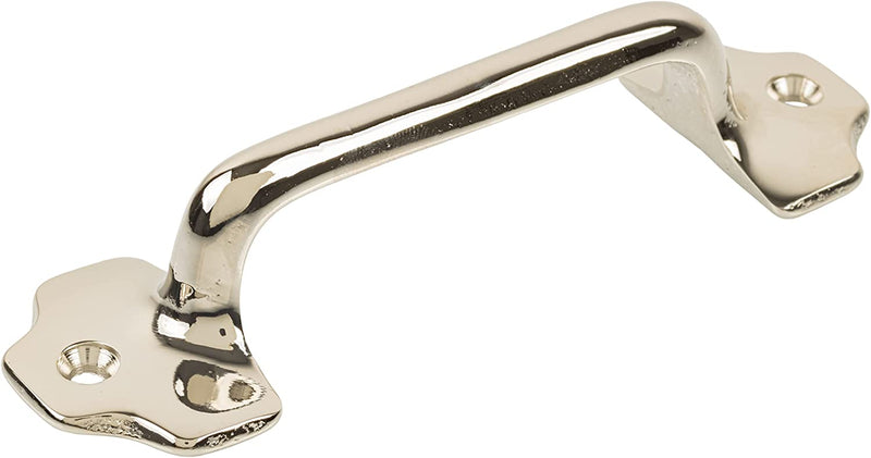 Hoosier Type Cabinet Nickel Plated Drawer Pull | Centers: 3-3/4"