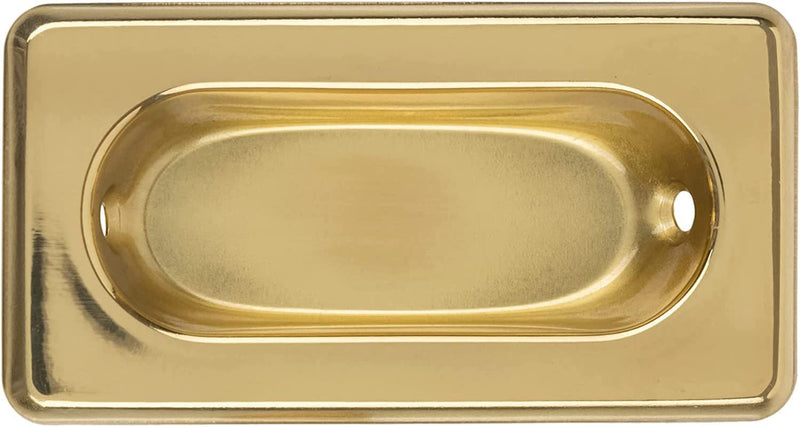 Lacquered Brass Window Recessed Sash Lift