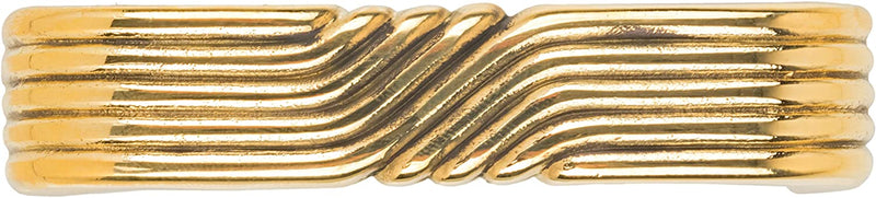 Art Deco Style Cast Brass Drawer Pull | Cenetrs: 3-1/2"