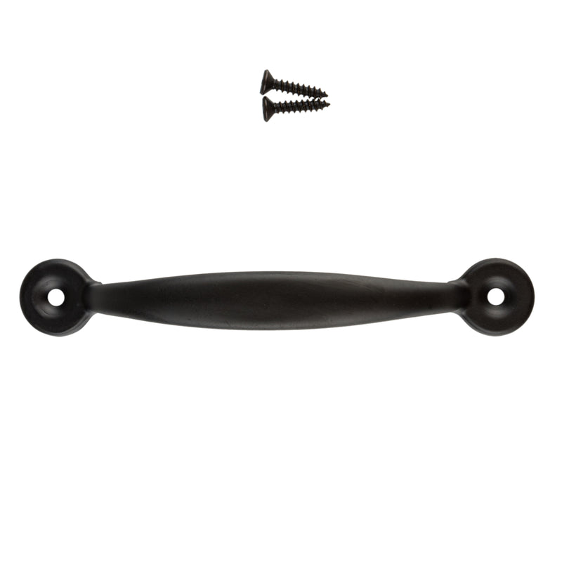 Satin Black Finished Sash Lift or Drawer Pull | Centers: 4"