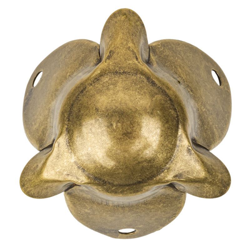 Extra Large Antique Brass Finished Trunk Corner Protector | Pack of 4