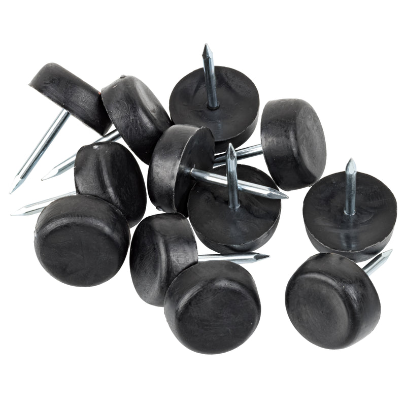 Black Non-Marking Nylon Furniture Slider Glides | Pack of 100