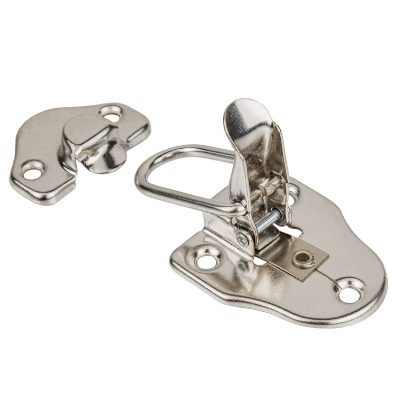 Small Nickel Plated Toggle Trunk Drawbolt