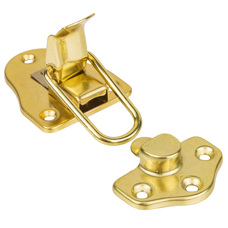 Medium Brass Plated Toggle Trunk Drawbolt
