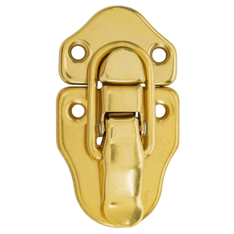 Small Brass Plated Toggle Trunk Drawbolt