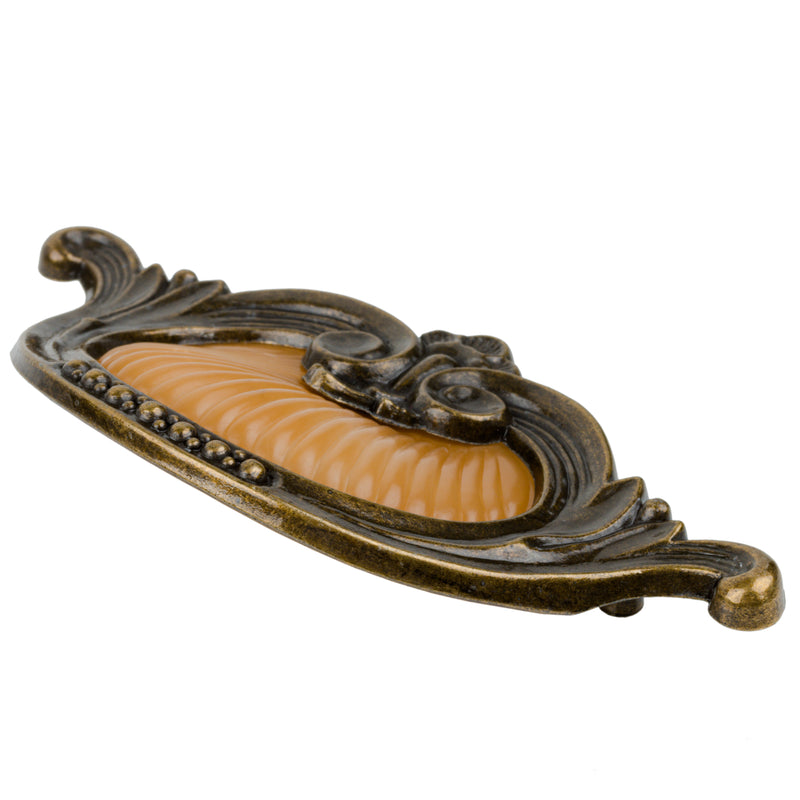 Waterfall Style Drawer Pull | Centers: 3-1/2"