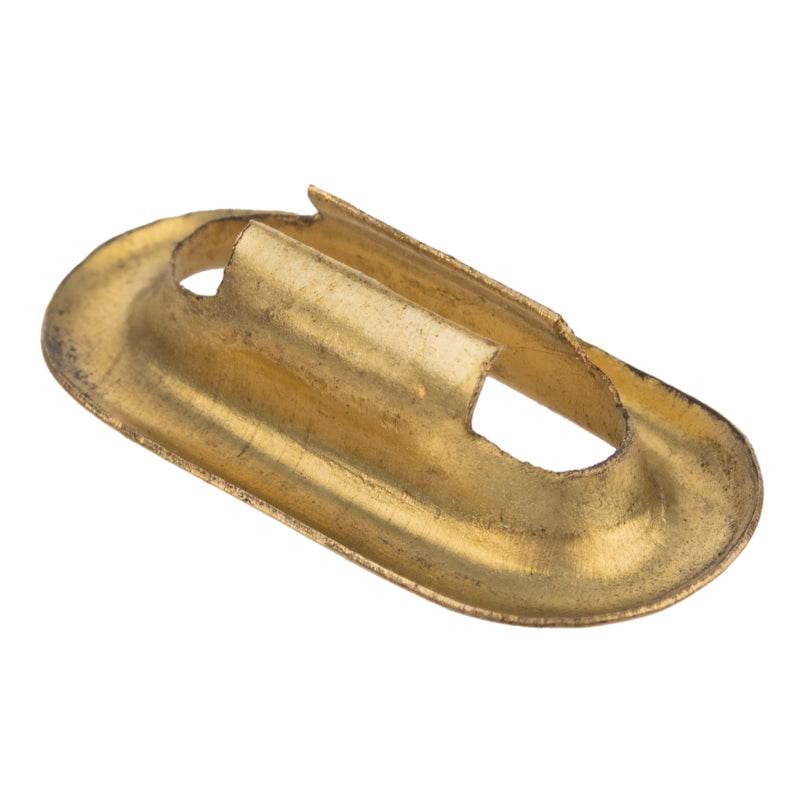 Stamped Brass Decorative Keyhole Insert | Pack of 12 | 1/2" x 7/8"