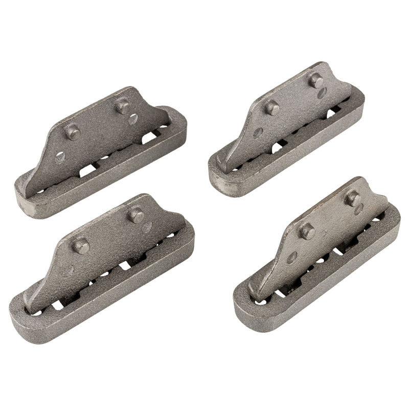 Small Cast Iron Bed Rail Fastener Set | Pack of 4