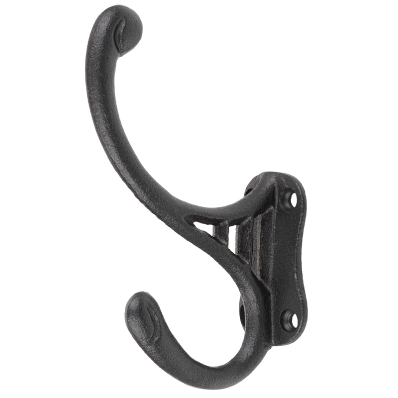 Cast Iron Hat and Coat Hall Tree Hook | 4-1/2" High x 2-3/4" Projects