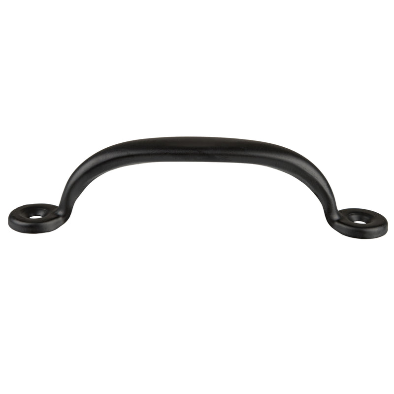 Satin Black Finished Sash Lift or Drawer Pull | Centers: 4"