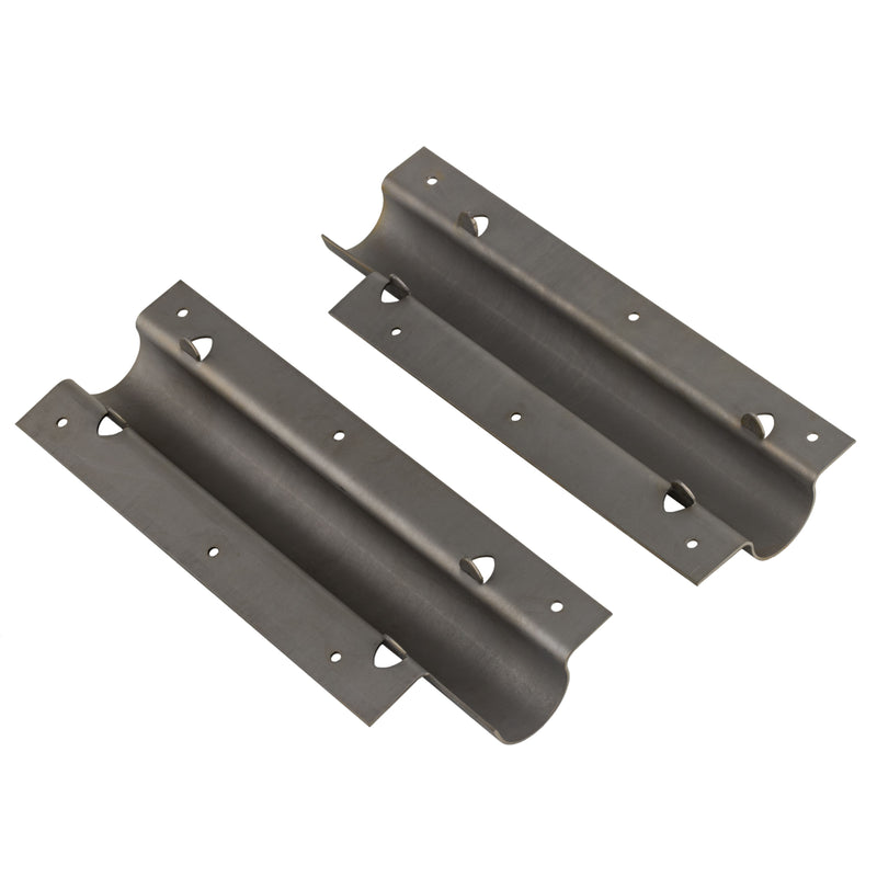 Round Steel Hoosier Type Cabinet Mounting Side Brackets | Sold in Pairs