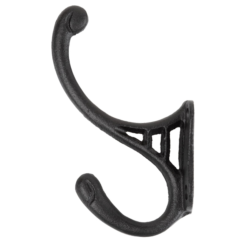 Cast Iron Hat and Coat Hall Tree Hook | 4-1/2" High x 2-3/4" Projects