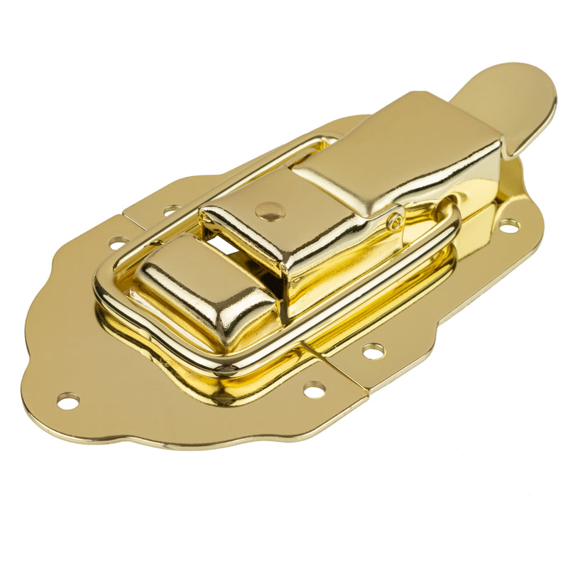 Large Brass Plated Toggle Trunk Drawbolt